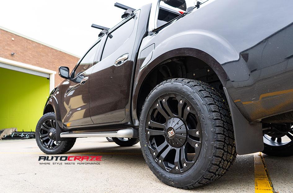 NISSAN NAVARA MONSTER XD MATTE BLACK